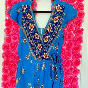 Blue Romper
